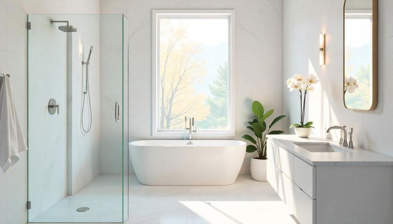 Freestanding Tub Installation in Framingham, MA