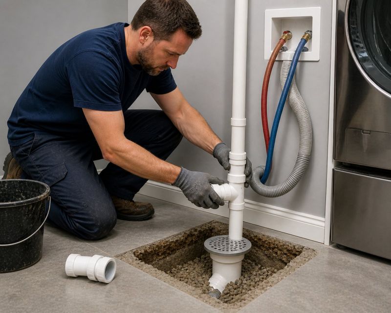 Linear Drain Installation in Denver, CO